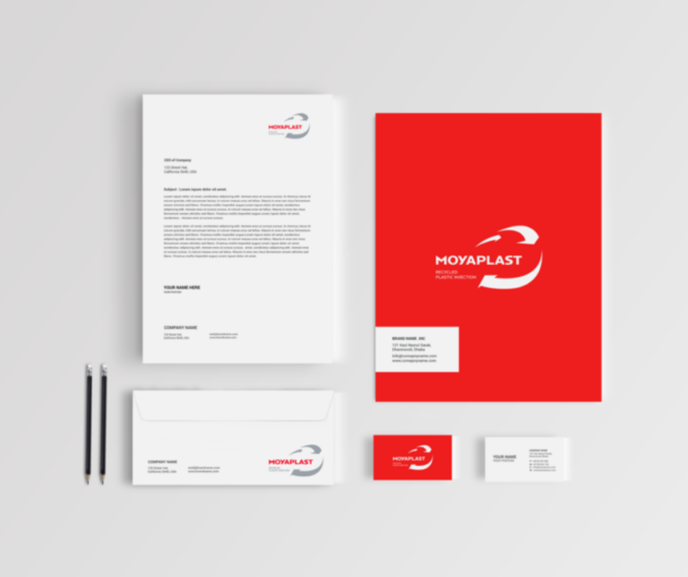 Mockup Papelería Moyaplast